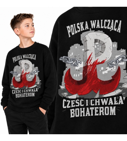 BLUZA DZIECIĘCA PATRIOTYCZNA POLSKA WALCZĄCA 2